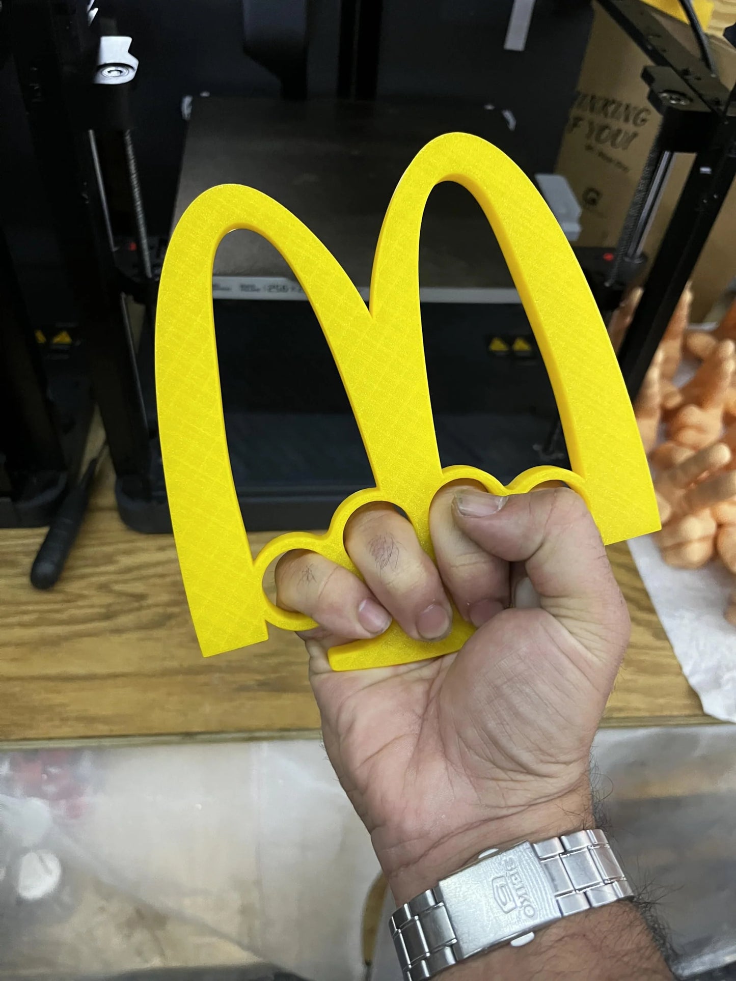 The McFindOut by GoodBuy.ai - 3D Printed McDonald's-Inspired Novelty Toy