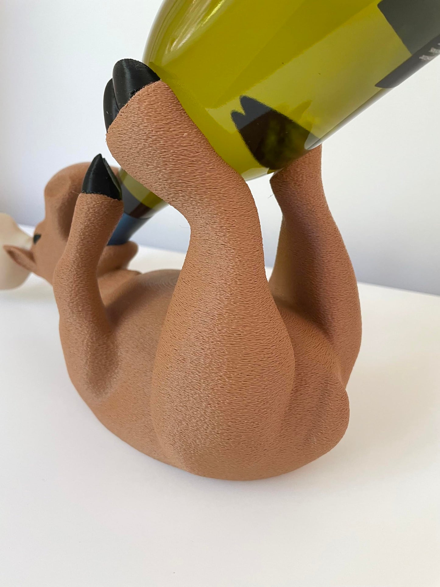 GoodBuy.ai's Tipsy Moose Wine Cradle 3D Printed Moose Wine Bottle Holder - Quirky Home Decor - GoodBuy.ai