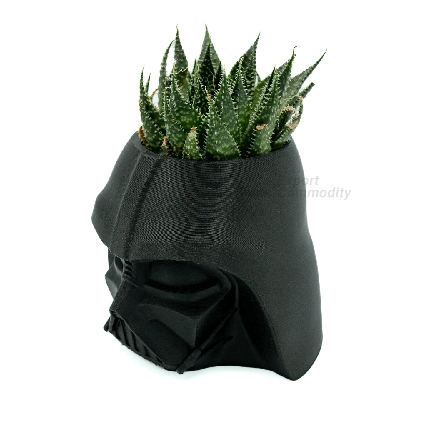 Galactic Greenery: Darth Vader Planter - A Star Wars Saga for Your Succulents