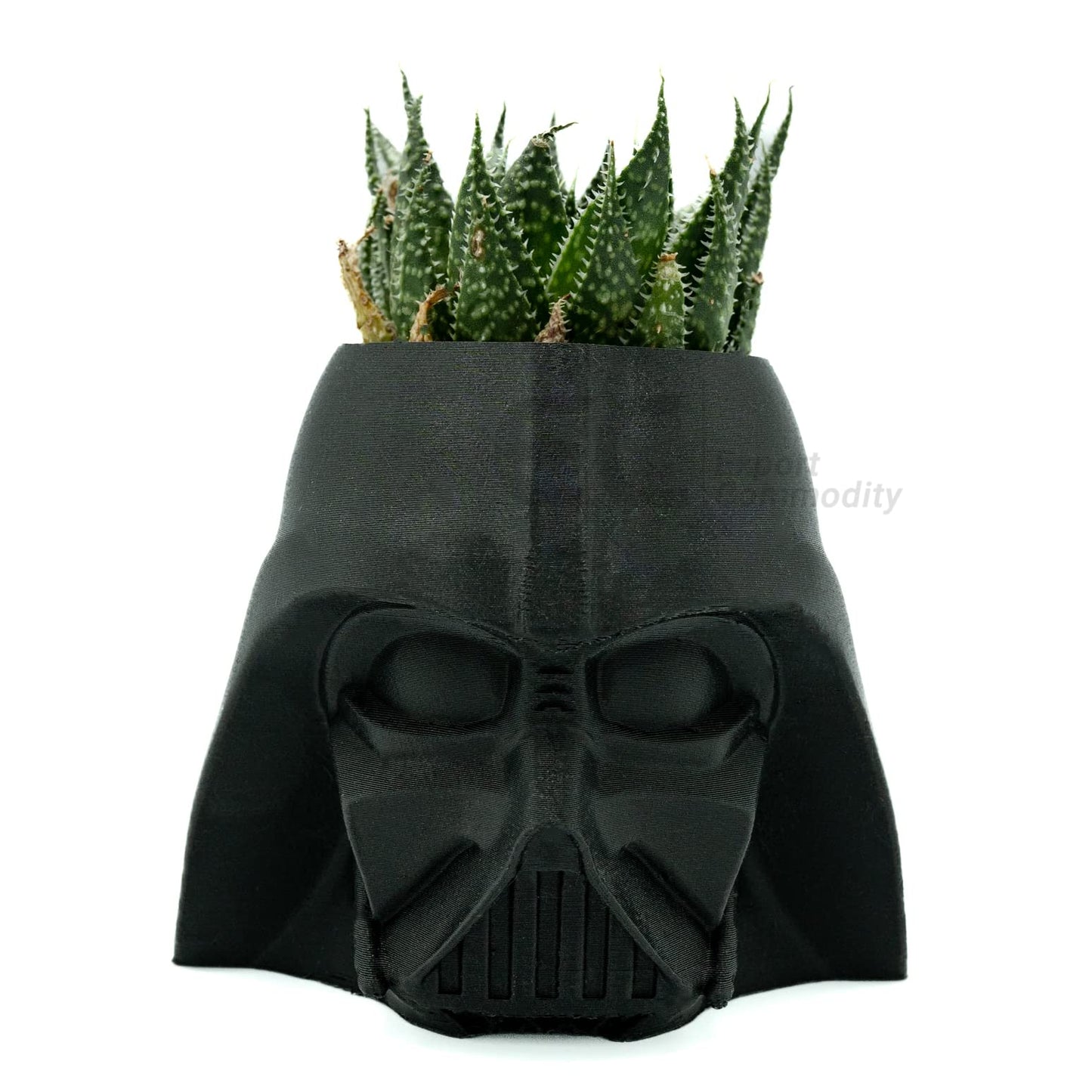 Galactic Greenery: Darth Vader Planter - A Star Wars Saga for Your Succulents