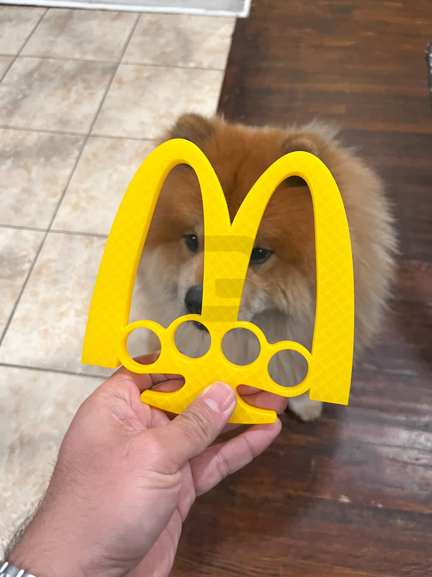 The McFindOut by GoodBuy.ai - 3D Printed McDonald's-Inspired Novelty Toy