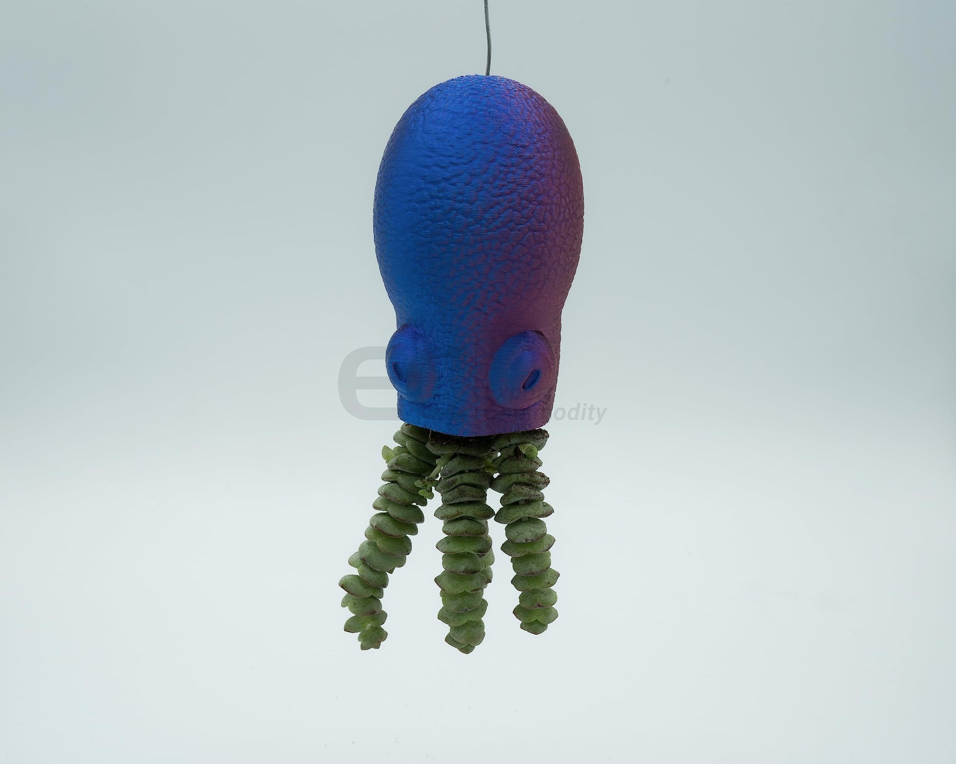 Tentacle Tranquility: 3D Printed Octopus Hanging Planter - Your Botanical Buddy - GoodBuy.ai