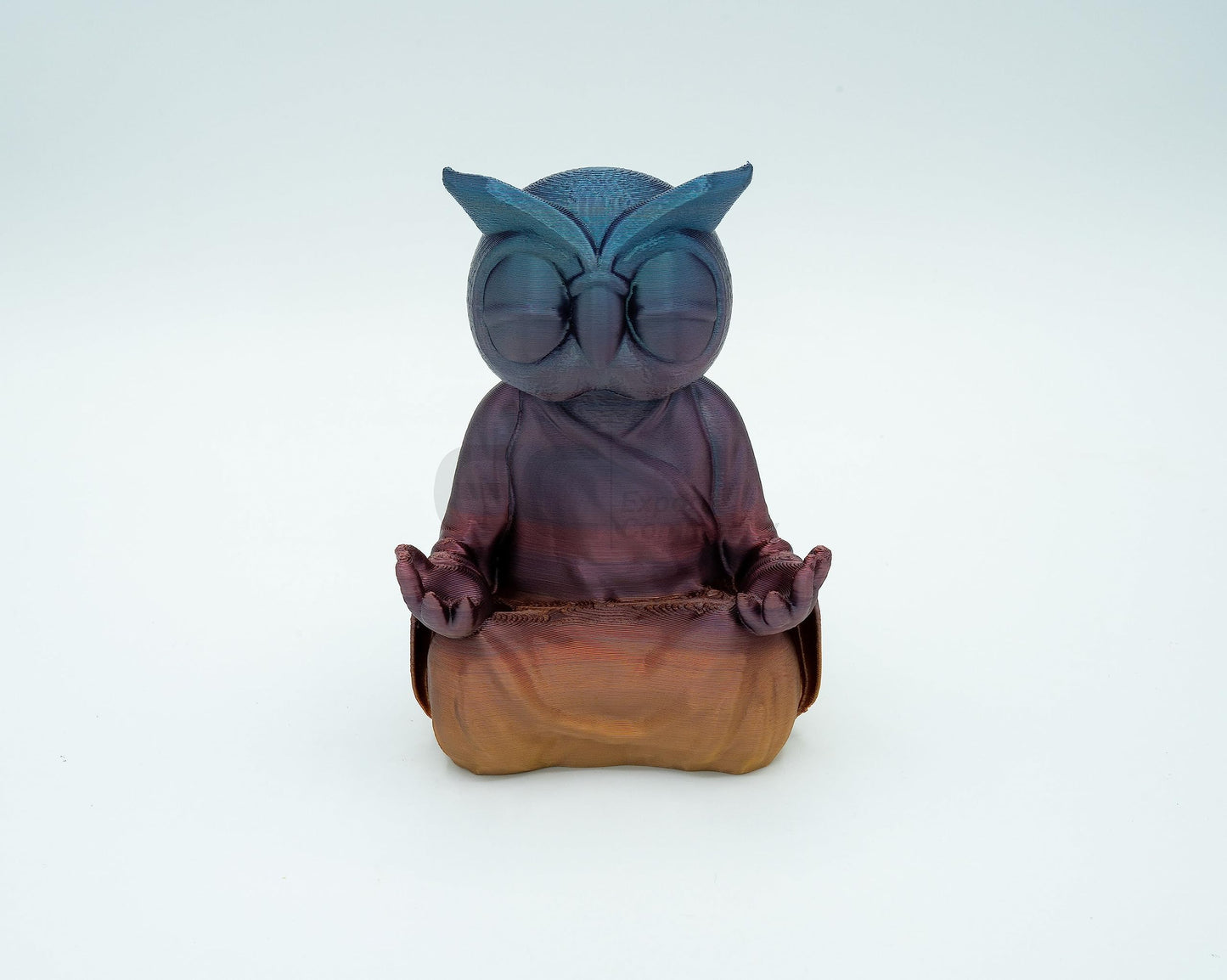 Whimsical Wisdom: 3D Printed Zen Owl - Your Meditative Companion - GoodBuy.ai