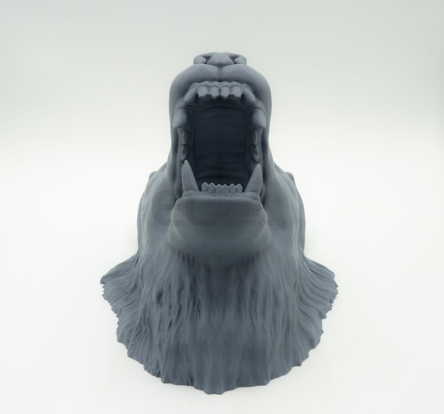 Lone Wolf Wall Companion: 3D Printed Wolf Head Wall Mount - GoodBuy.ai