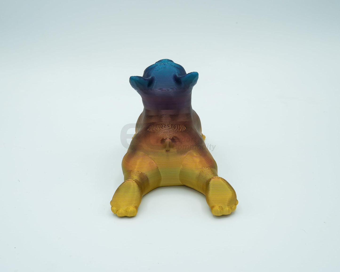 Yoga Pups in Poses: 3D Printed English Bulldogs Embracing Peace - GoodBuy.ai