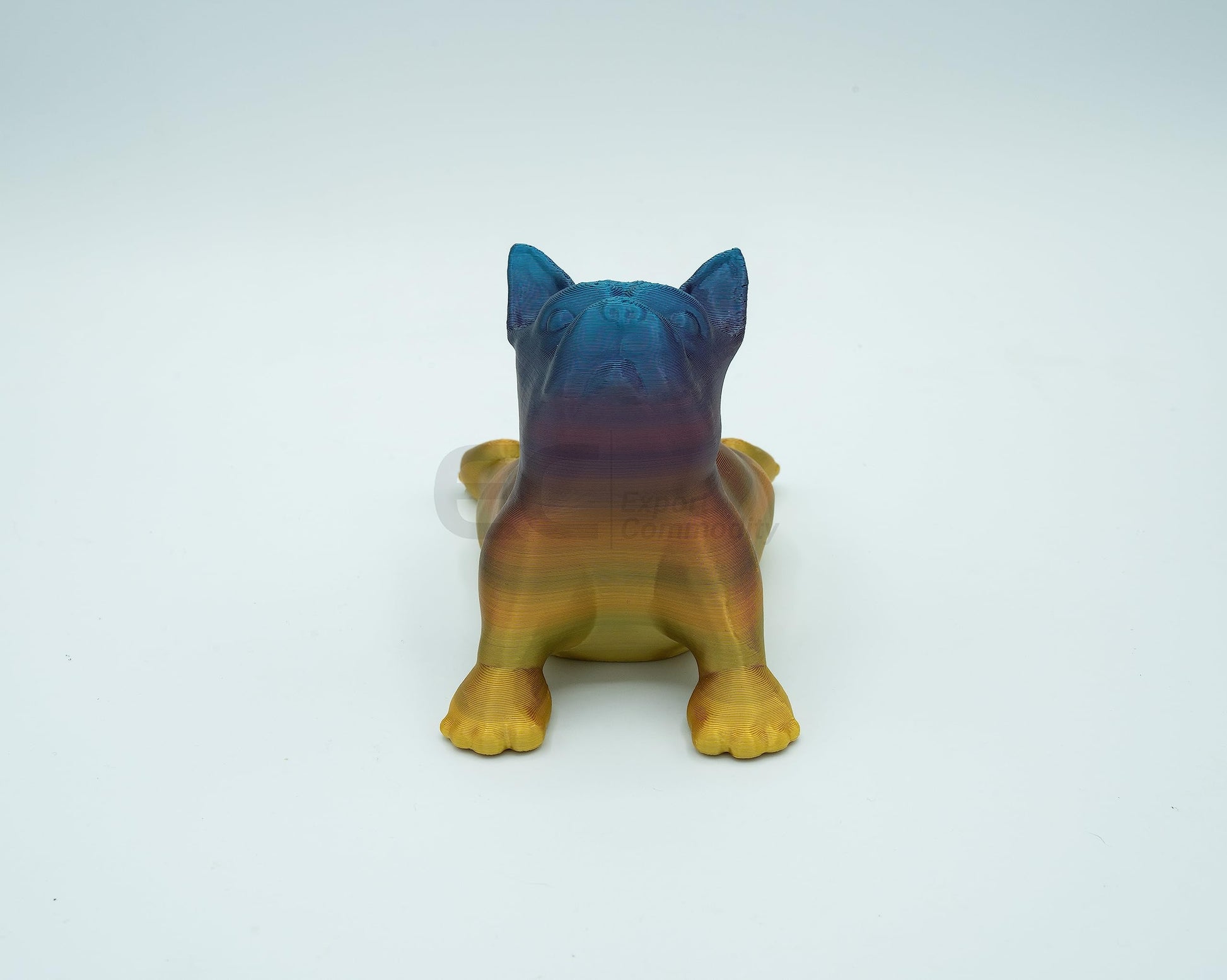 Yoga Pups in Poses: 3D Printed English Bulldogs Embracing Peace - GoodBuy.ai