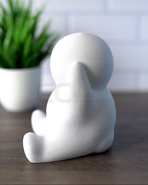 Chunky People 01 - Custom Figurine in Stone Marble Plastic - GoodBuy.ai
