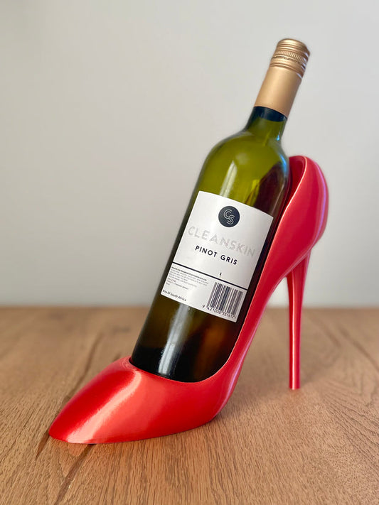 High Heel Wine Bottle Holder - Made in America - GoodBuy.ai