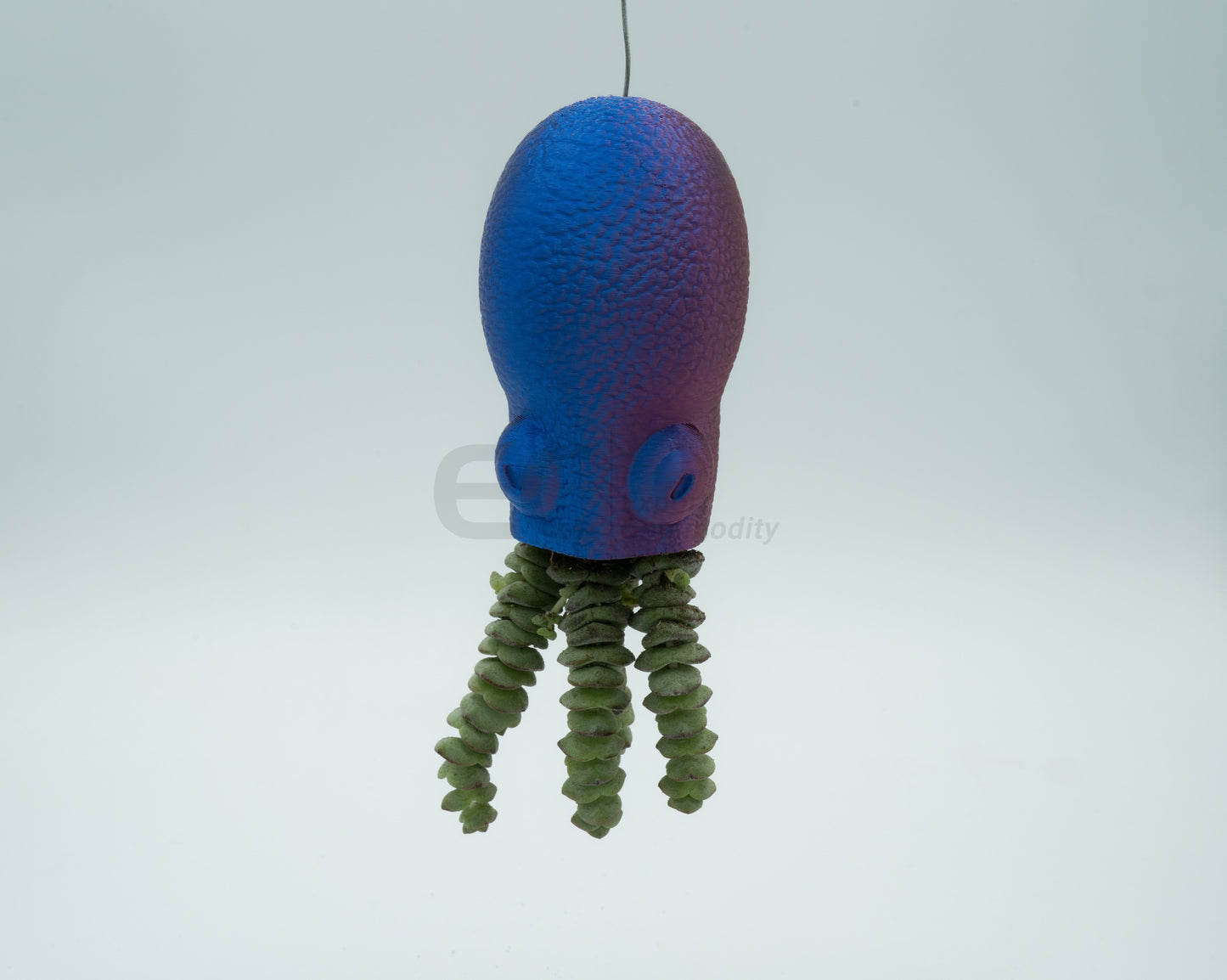 Tentacle Tranquility: 3D Printed Octopus Hanging Planter - Your Botanical Buddy - GoodBuy.ai