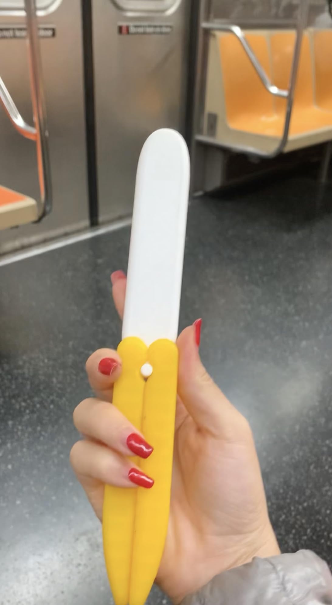 BananaSong - The Banana Balisong Switchblade Toy Knife from TikTok Viral Video - GoodBuy.ai