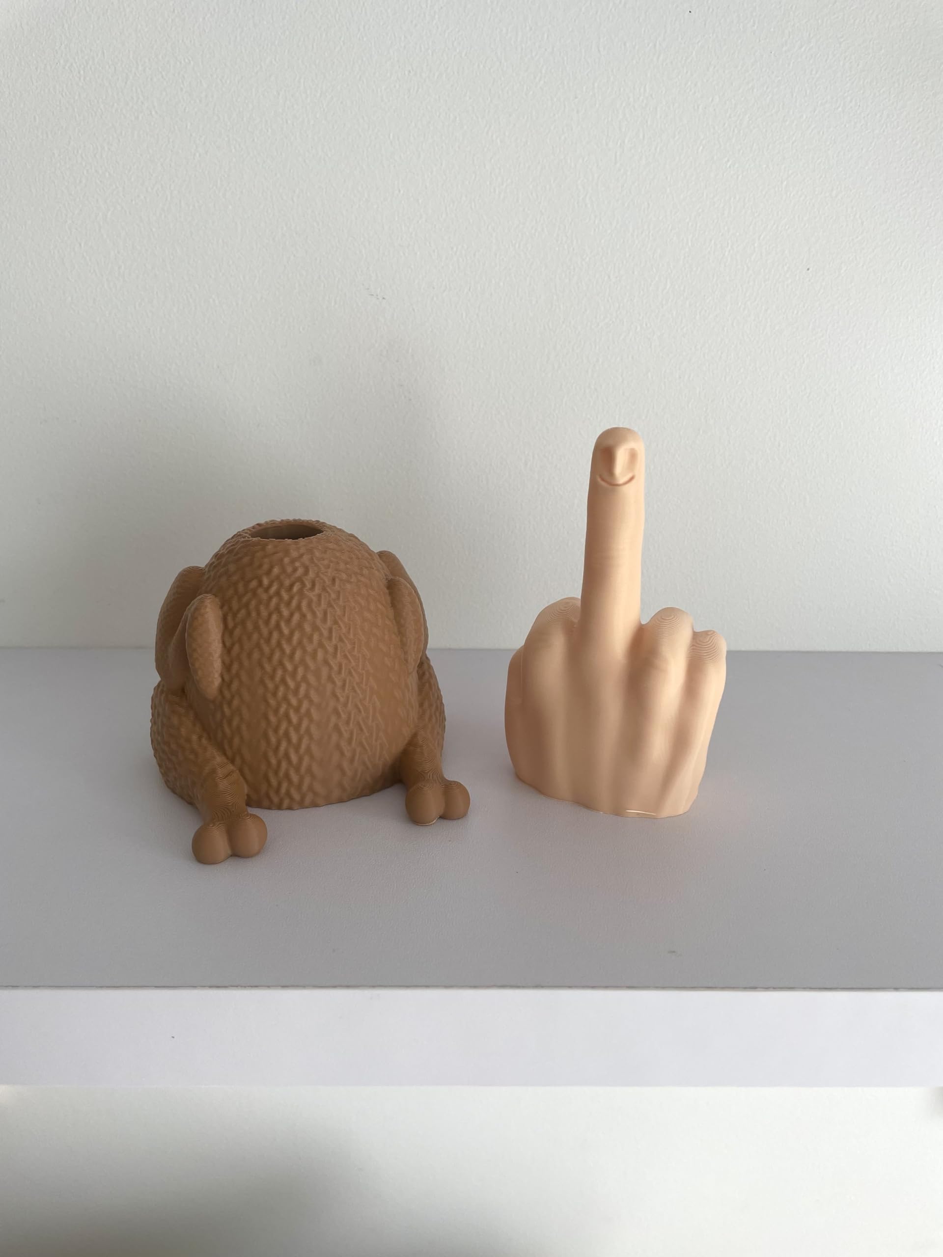 Mr. Nice Turkey - 3D Printed Prank Turkey Figurine with a Twist - GoodBuy.ai