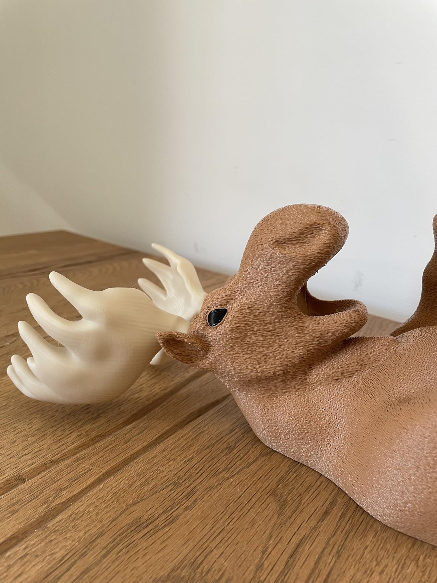 GoodBuy.ai's Tipsy Moose Wine Cradle 3D Printed Moose Wine Bottle Holder - Quirky Home Decor - GoodBuy.ai