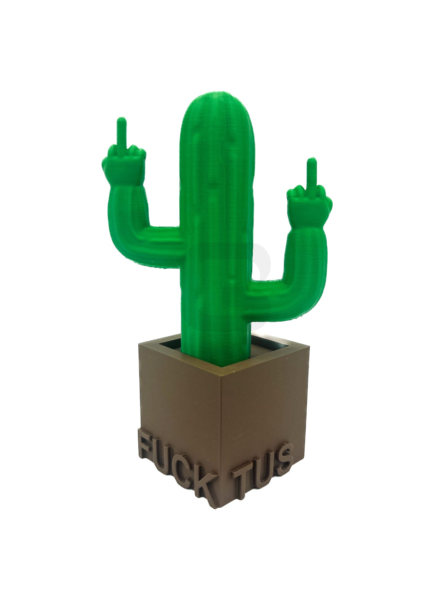 Fucktus - The 3D Printed Middle Finger Cactus Figurine