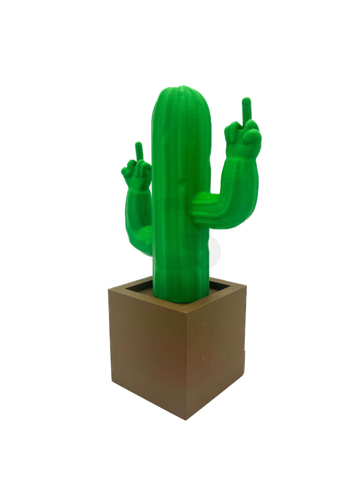 Fucktus - The 3D Printed Middle Finger Cactus Figurine